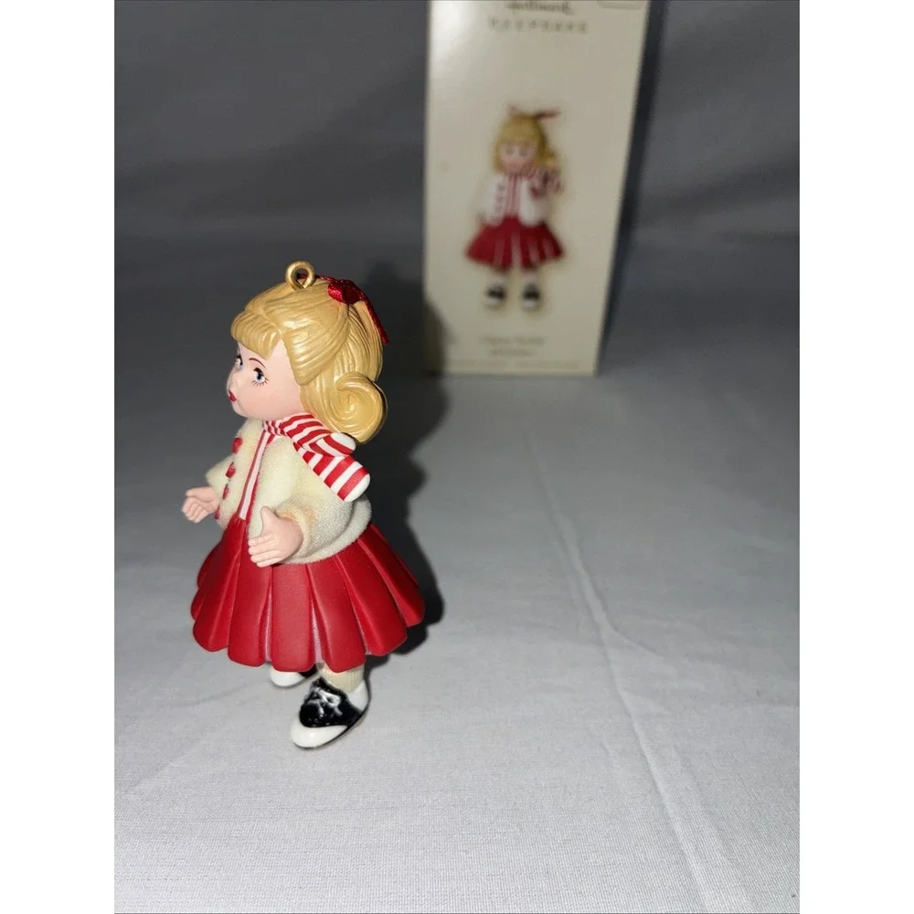 Hallmark Keepsake Madame Alexander Ornaments Christmas Tea Cherry Parfait 2pc